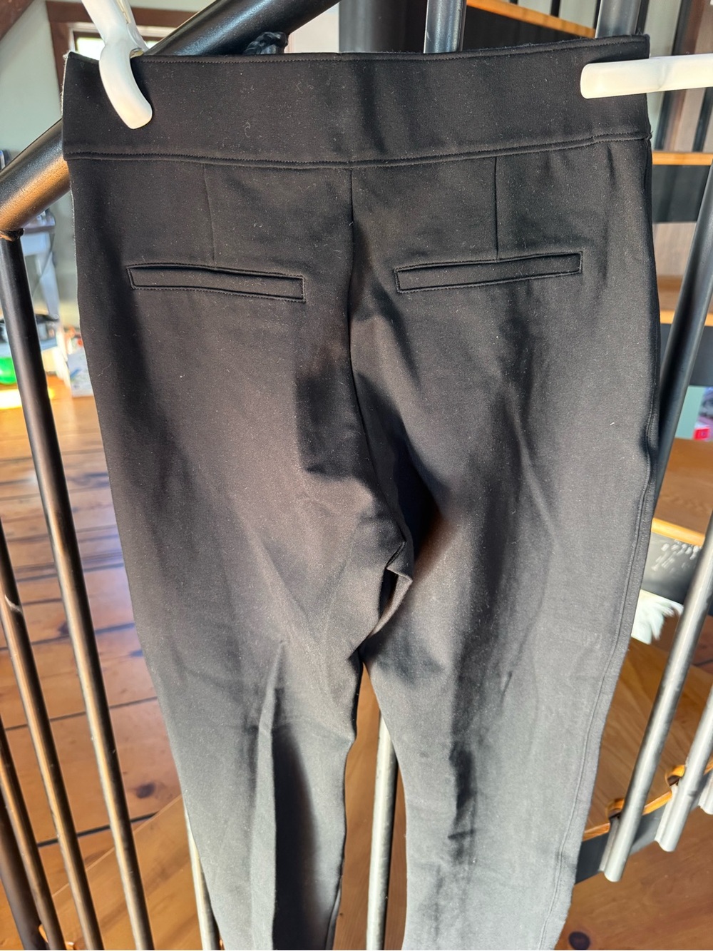 SPANX Smooth PerfectFit Slim Straight Pants in Black - Picture 4 of 4